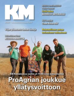 Syyskuun numeron kannessa komeilee #KMRuutukisa -voittajajoukkue ProAgria, joka otti kisassa 11 188 kilon hehtaarisadon  #Bright-lajikkeella. Myös valkuainen oli kisan korkein, 12,3%. Joukkue antoi kevään aikana 169 kiloa typpeä neljässä eri osassa. Kisa järjestettiin @lantmannenagro koetilalla Hauholla. Mukana oli 13 joukkuetta, ja kisassa saatiin 8 yli kymppitonnin satoa. Joukkueet suunnittelivat viljelyohjelman, jonka koetilan väki (@bluesbrou ja muut) toteutti. Kisan muina yhteistyökumppaneina olivat @yarasuomi @bayercropsciencesuomi @corteva @basf_agro_nordics @syngenta Nufarm @biofarmoy @borealkasvinjalostus @peltosiemen @tilasiemen Kiitos kaikille osallistujille ja yhteistyökumppaneille! Ja onnea @proagriaetelasuomi !